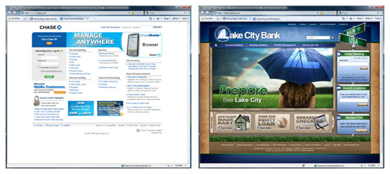 Chase and Lake City Web sites