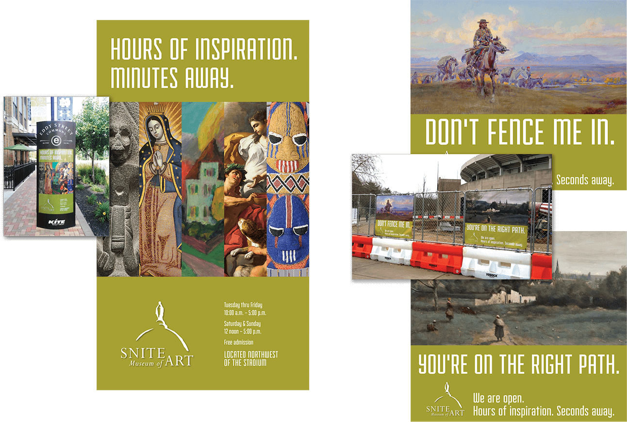 Snite Museum of Art <strong>Awareness Campaign</strong>