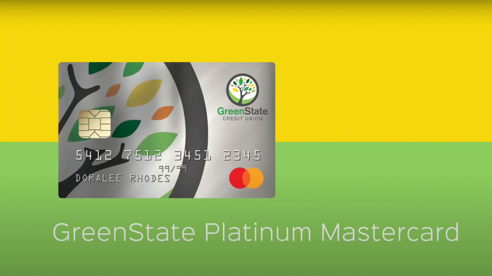 GreenState Credit Union <strong>Platinum Mastercard TV</strong>
