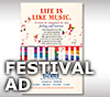 Kreis Enderle Gilmore Festival Ad