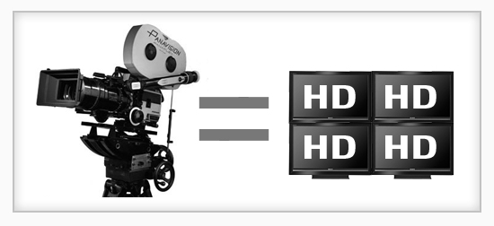 Digital versus film resolution
