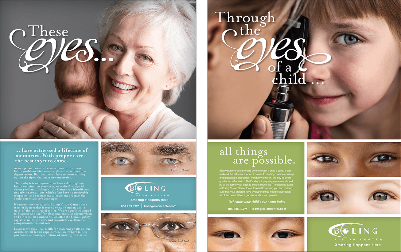 Boling Vision Center <strong>Rebranding Campaign</strong>